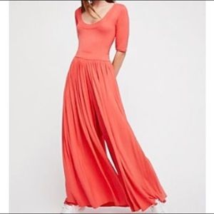 FREE PEOPLE Rosebowl jumpsuit Size XS Color pink